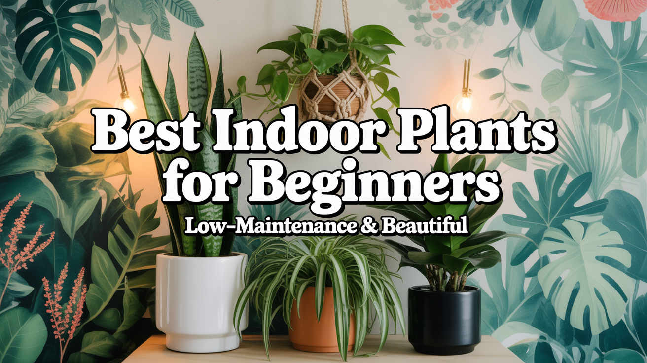 Best Indoor Plants for Beginners.