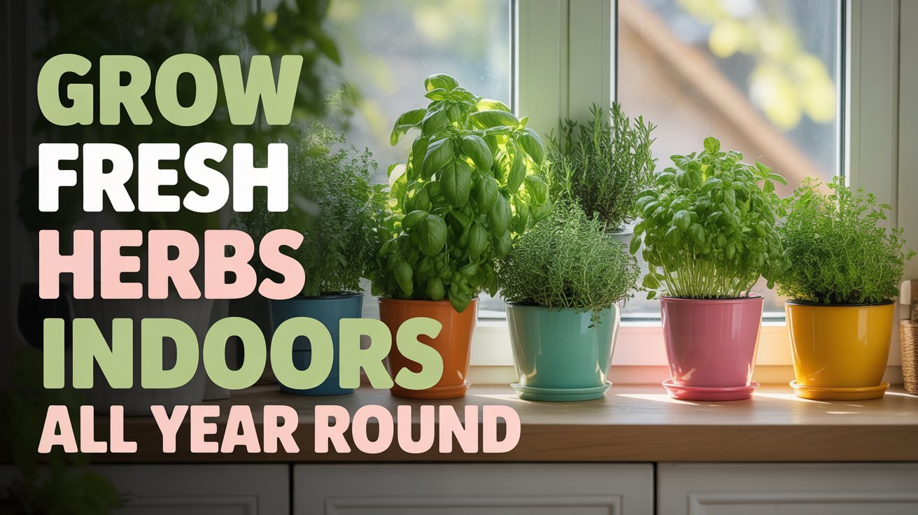 ‘Grow Fresh Herbs Indoors All Year Round’