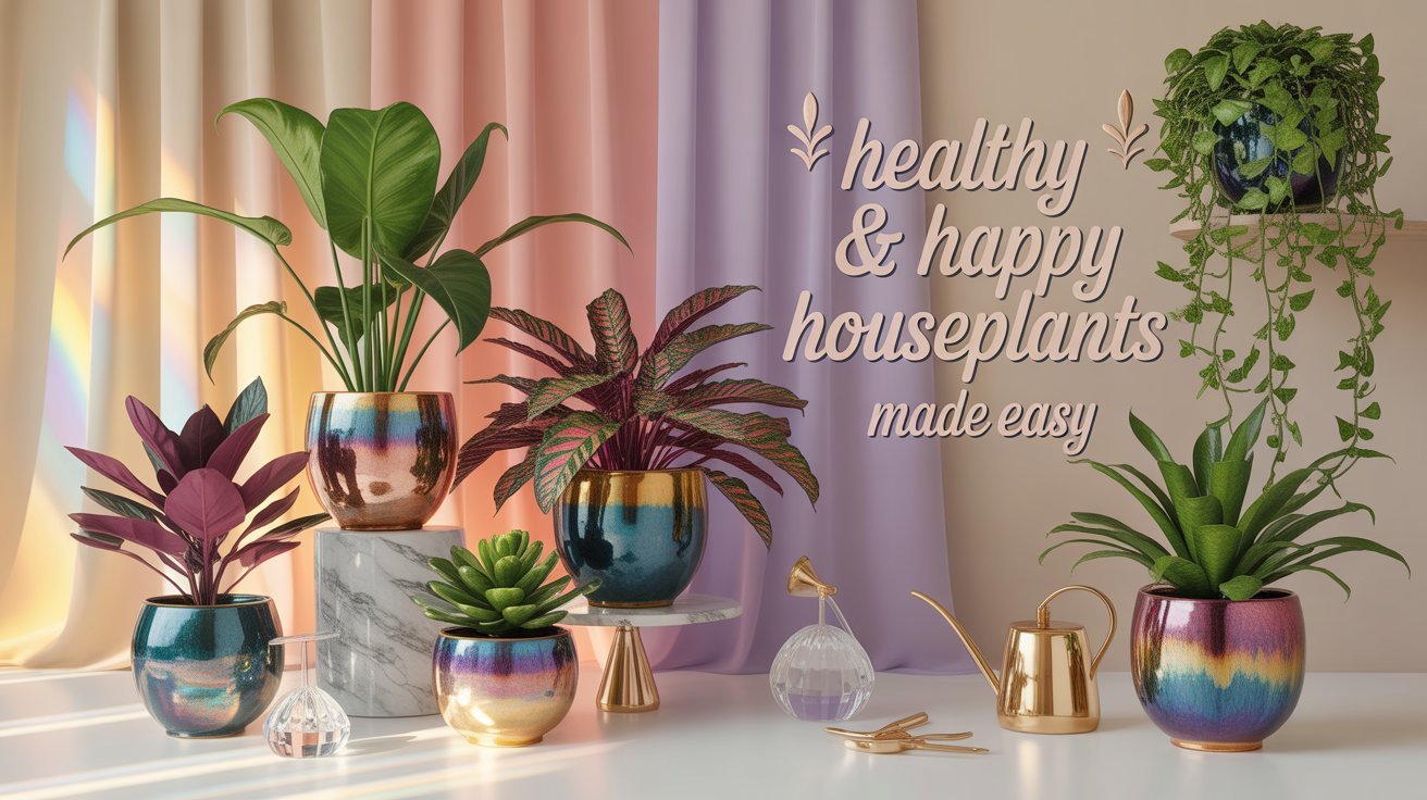 Healthy & Happy Houseplants Made Easy