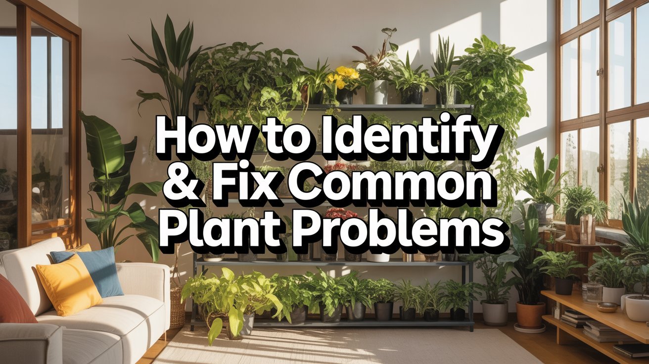 How to Identify & Fix Common Indoor Plant Problems
