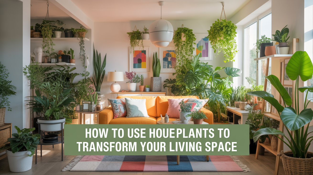 How to Use Houseplants to Transform Your Living Space